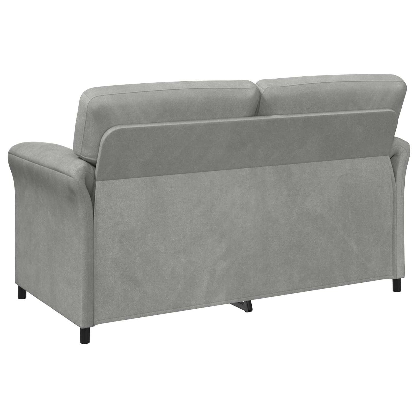 vidaXL Καναπές 2 ατόμων Ανοιχτό γκρι 158 x 83 x 95 εκ Βελούδο