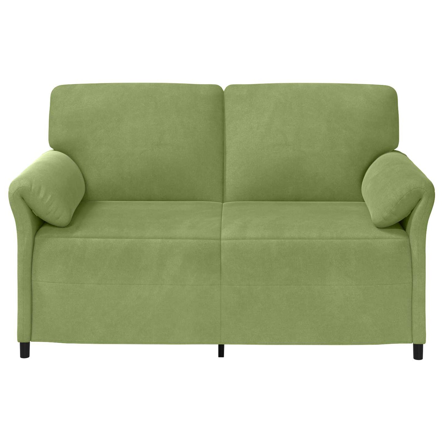 vidaXL Καναπές 2 ατόμων Ανοιχτό Πράσινο 158 x 83 x 95 εκ Βελούδο