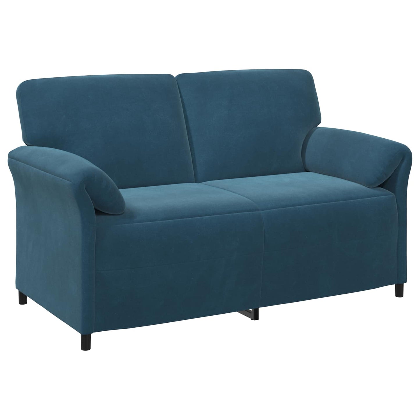 vidaXL Καναπές 2 ατόμων Μπλε 158 x 83 x 95 εκ Βελούδο
