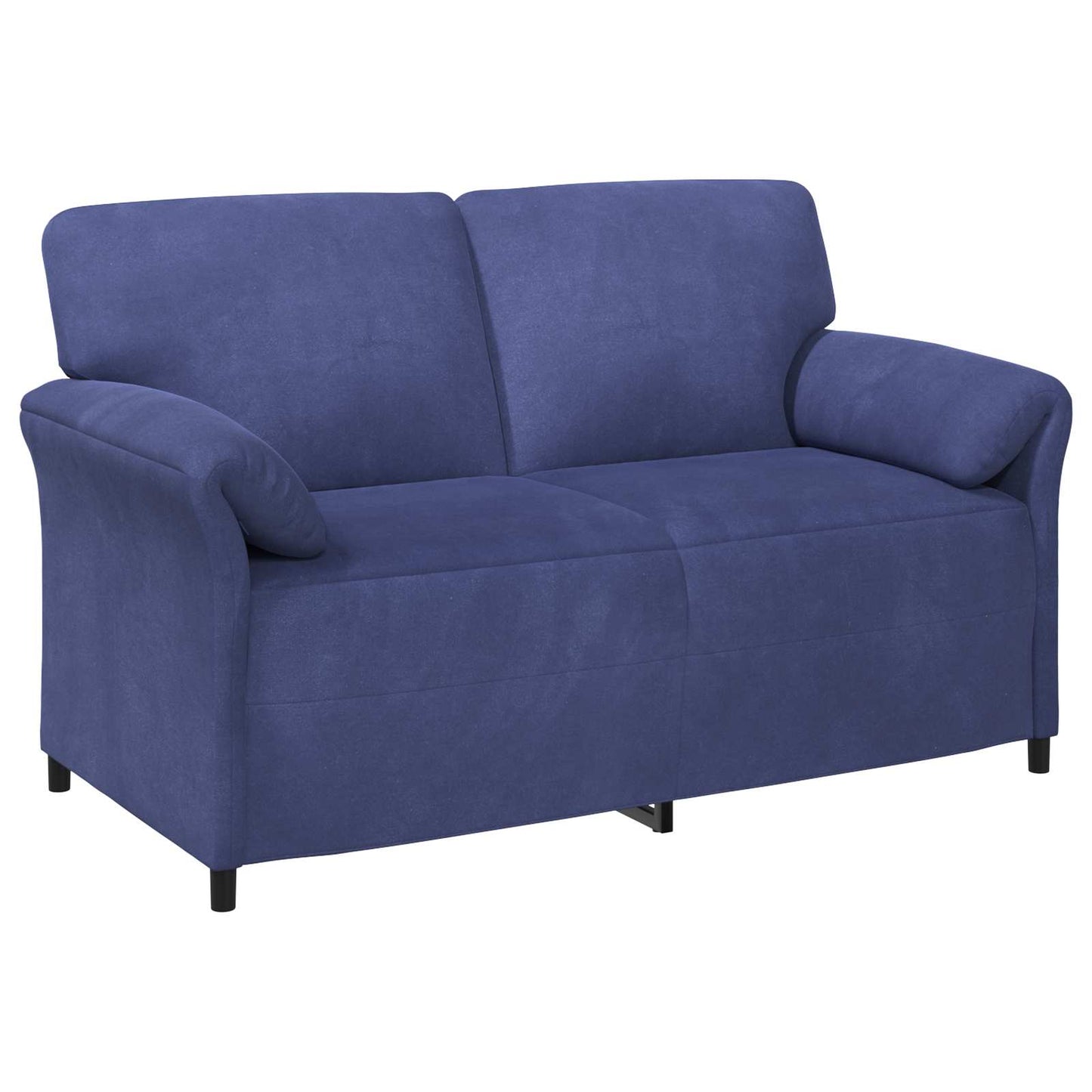 vidaXL Καναπές 2 ατόμων Μπλε Αστυνομίας 158 x 83 x 95 εκ Βελούδο