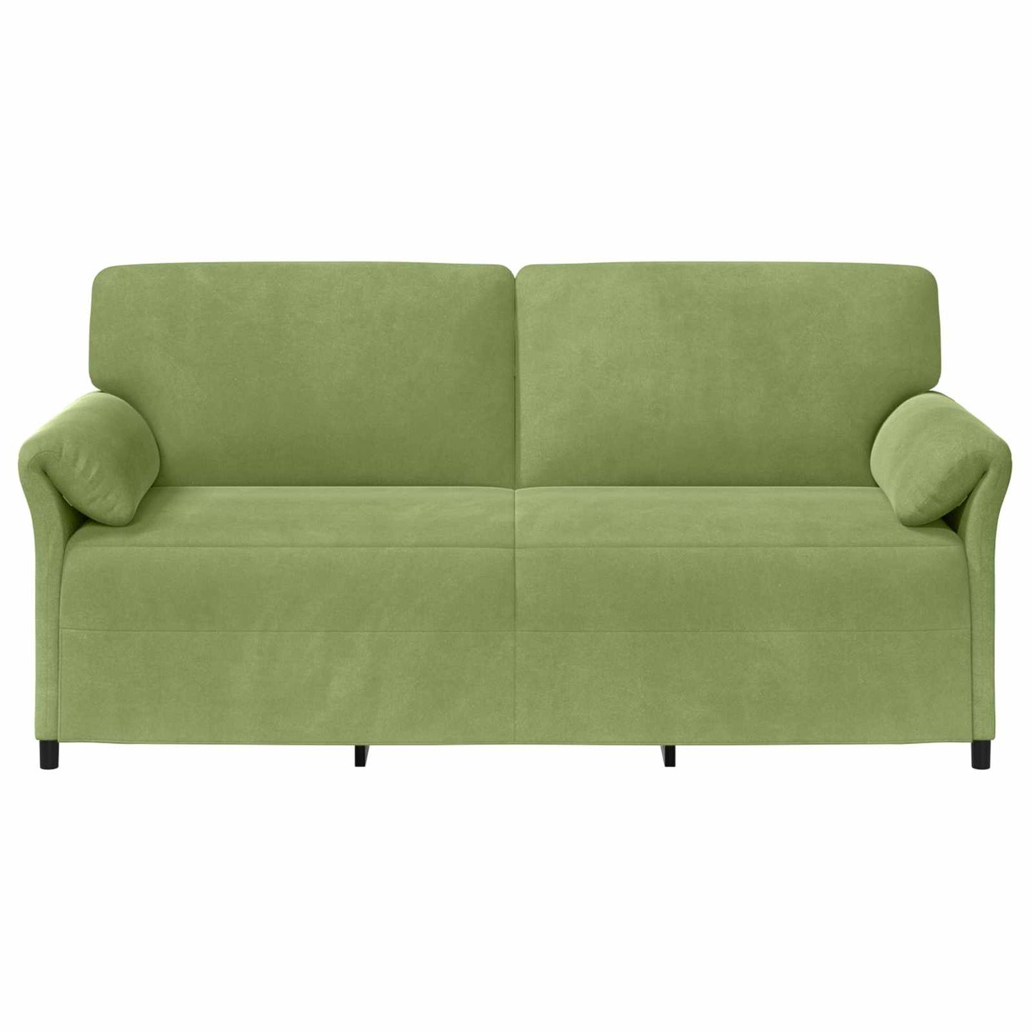 vidaXL 3-Θέσιος καναπές Ανοιχτό Πράσινο 198 x 83 x 95 εκ. Βελούδο