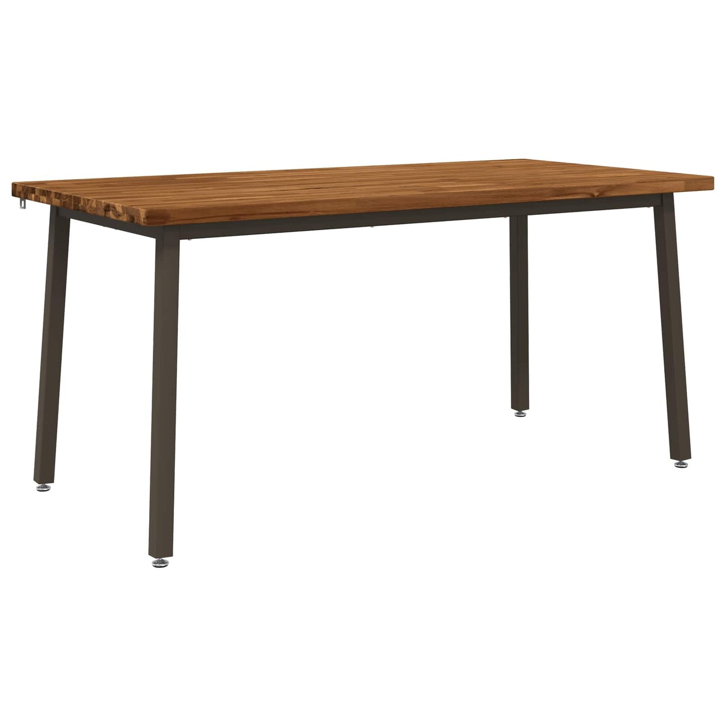 vidaXL Τετράγωνο Τραπέζι Φαγητού 160 x 80 x 75 cm Στερεό Ξύλο Ακακίας