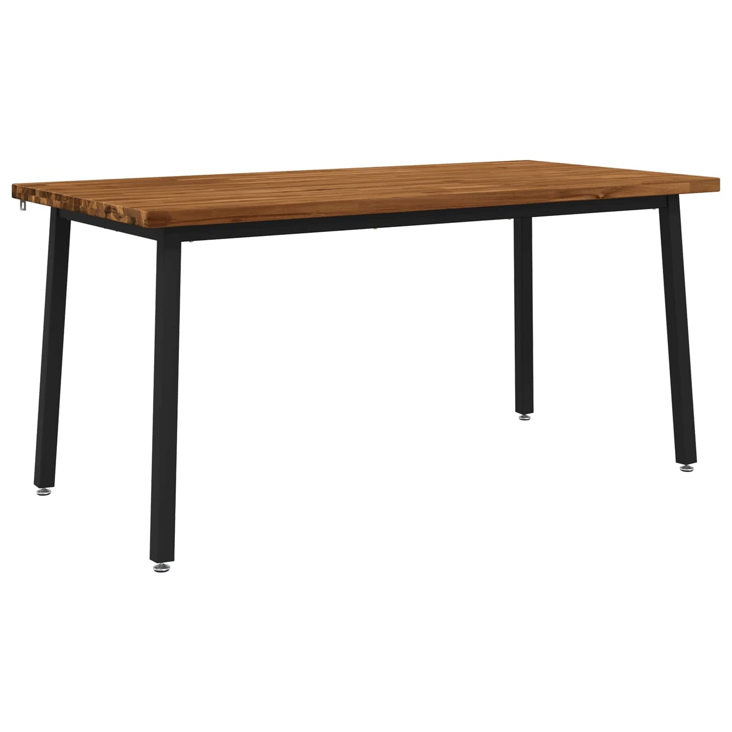 vidaXL Τετράγωνο Τραπέζι Φαγητού 160 x 90 x 75 cm Στερεό Ξύλο Ακακίας