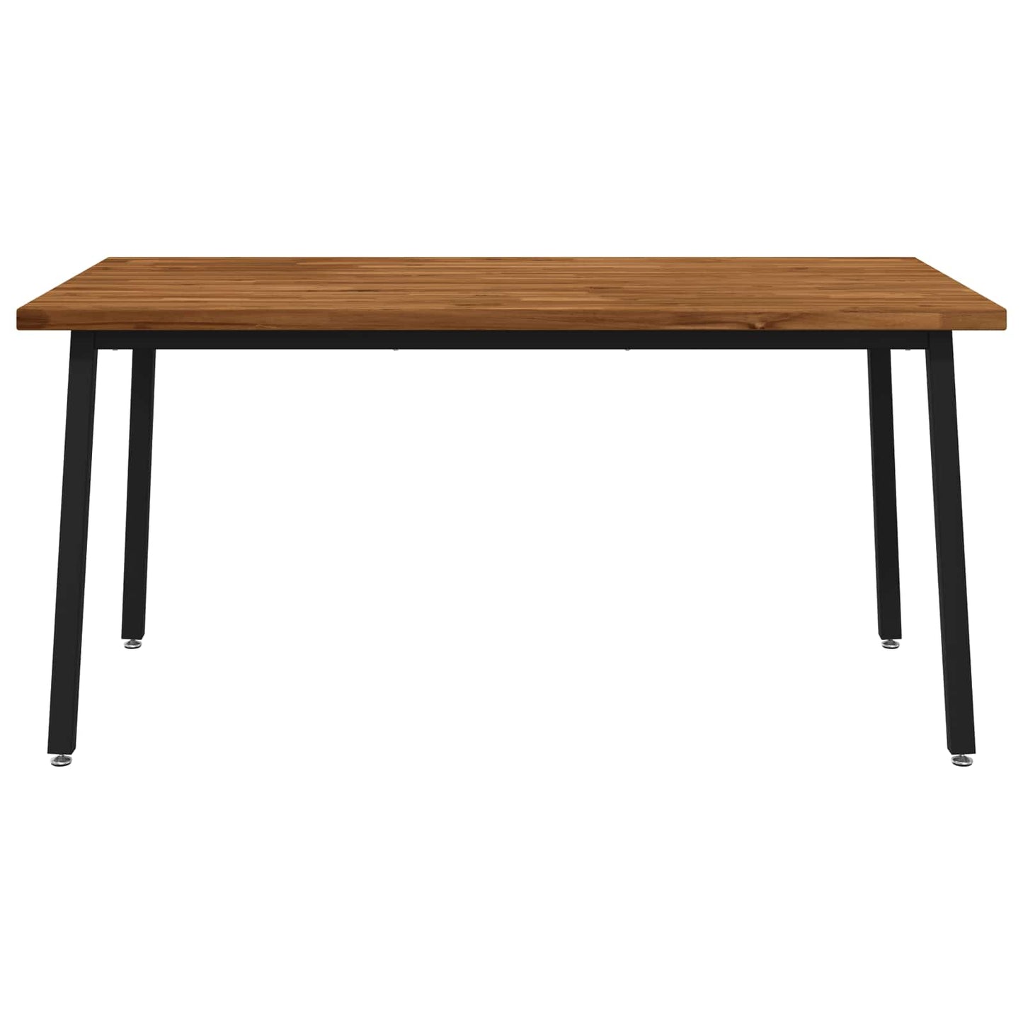 vidaXL Τετράγωνο Τραπέζι Φαγητού 160 x 90 x 75 cm Στερεό Ξύλο Ακακίας