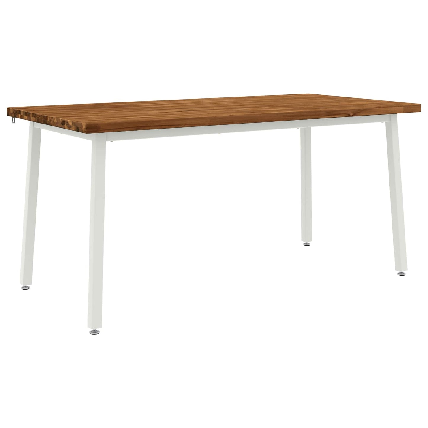 vidaXL Τετράγωνο Τραπέζι Φαγητού 160 x 90 x 75 cm Στερεό Ξύλο Ακακίας