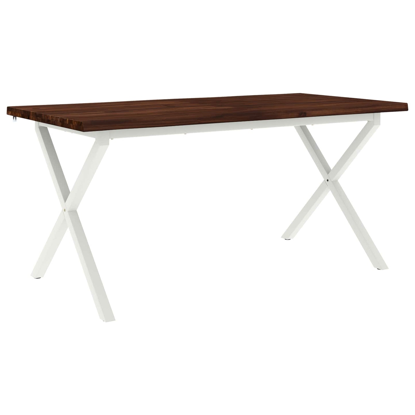 vidaXL Τραπέζι Φαγητού με Ζωντανό Χείλος 160 x 80 x 75 cm