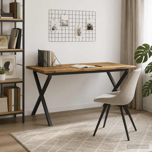vidaXL Τραπέζι Φαγητού με Ζωντανό Χείλος 160 x 80 x 75 cm