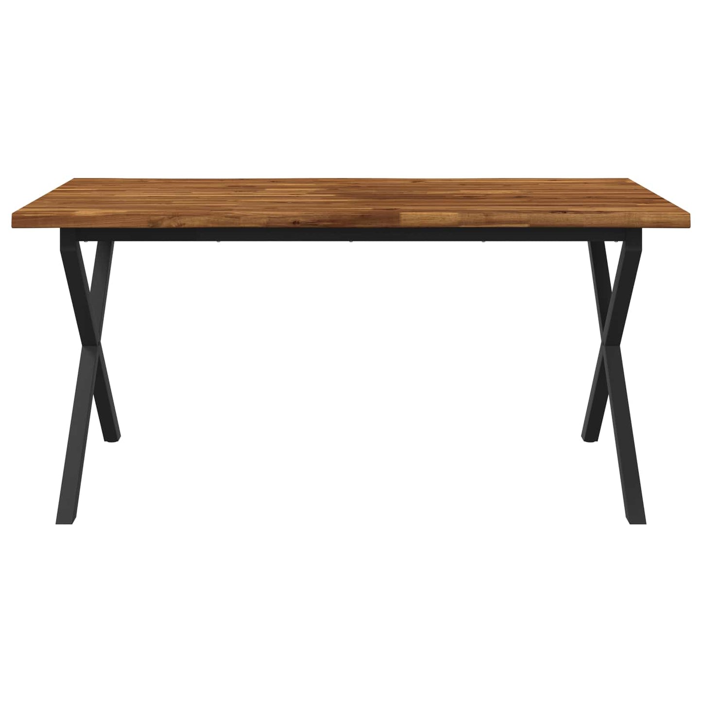 vidaXL Τραπέζι Φαγητού με Ζωντανό Χείλος 160 x 90 x 75 cm