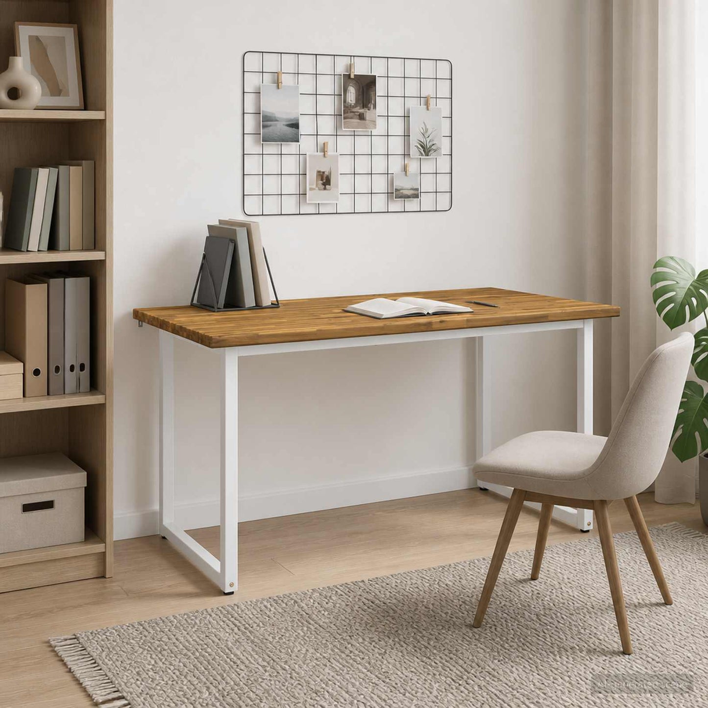 vidaXL Τετράγωνο Τραπέζι Φαγητού 160 x 70 x 75 εκ. Στερεό Ξύλο Ακακίας
