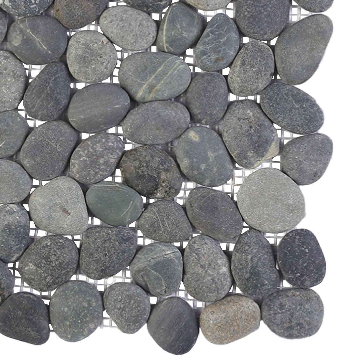 vidaXL Πέτρες Pebble Γκρι 30 x 30 cm Πέτρες Ποταμού