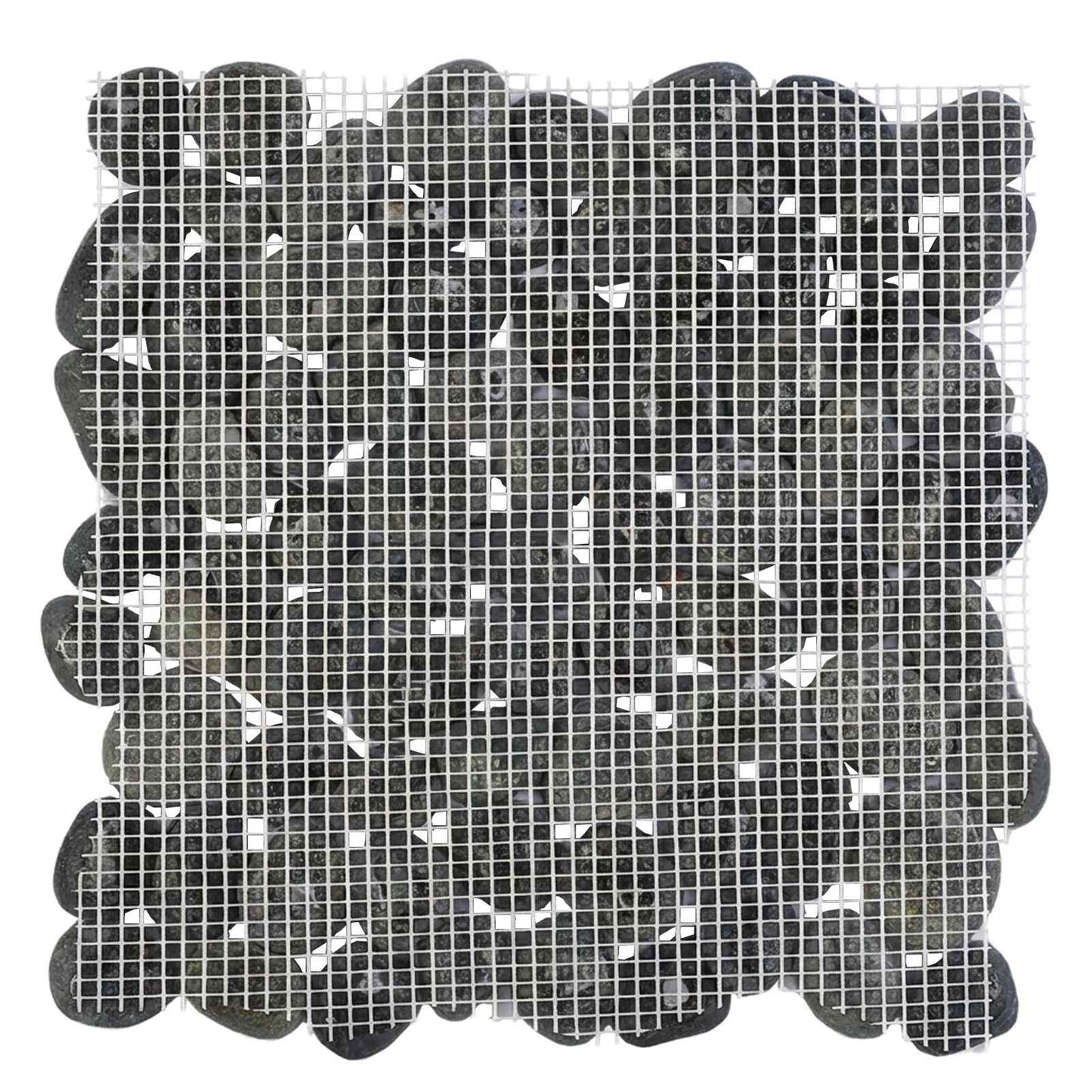 vidaXL Πέτρες Pebble Γκρι 30 x 30 cm Πέτρες Ποταμού