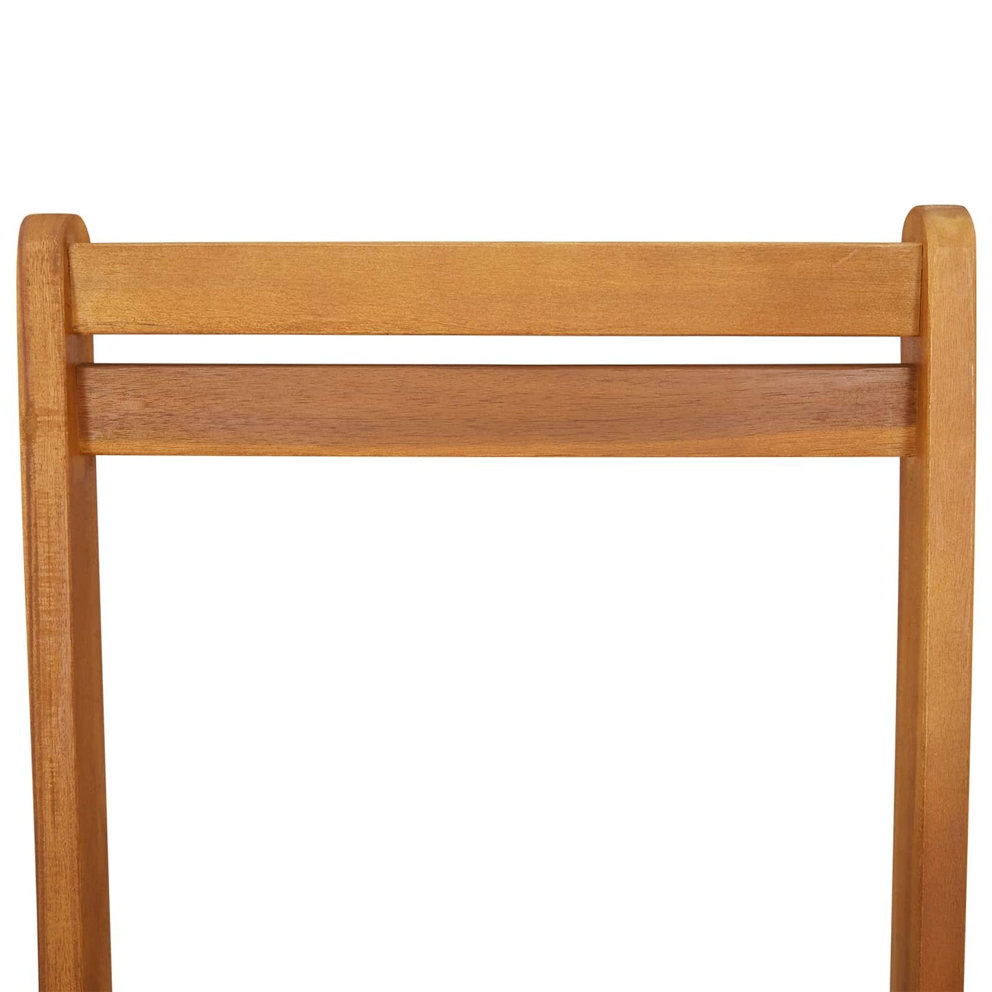 vidaXL Φορητές καρέκλες κήπου 6 pcs Φυσικό 40 x 53 x 80 εκ