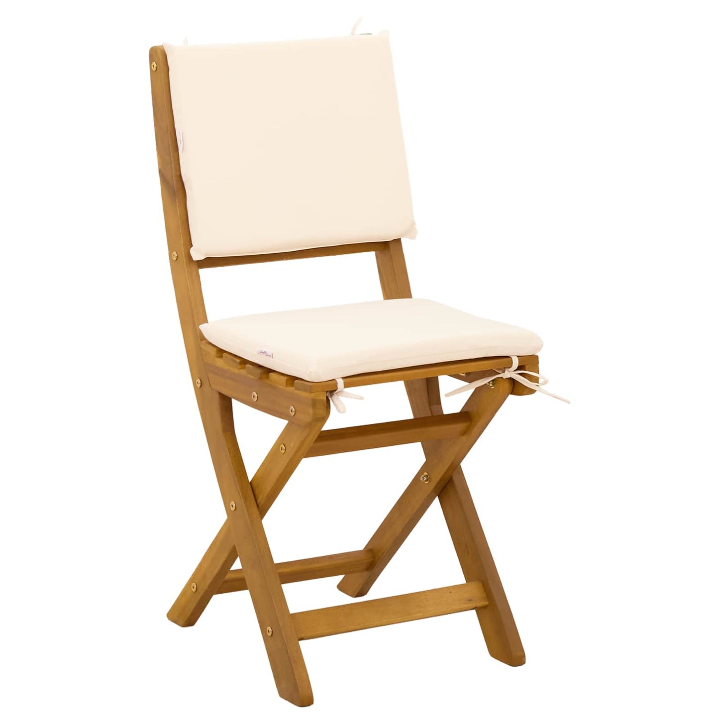 vidaXL Καρέκλες εξωτερικής βεράντας 8 pcs Λευκό κρεμ 38 x 46 x 85 εκ.