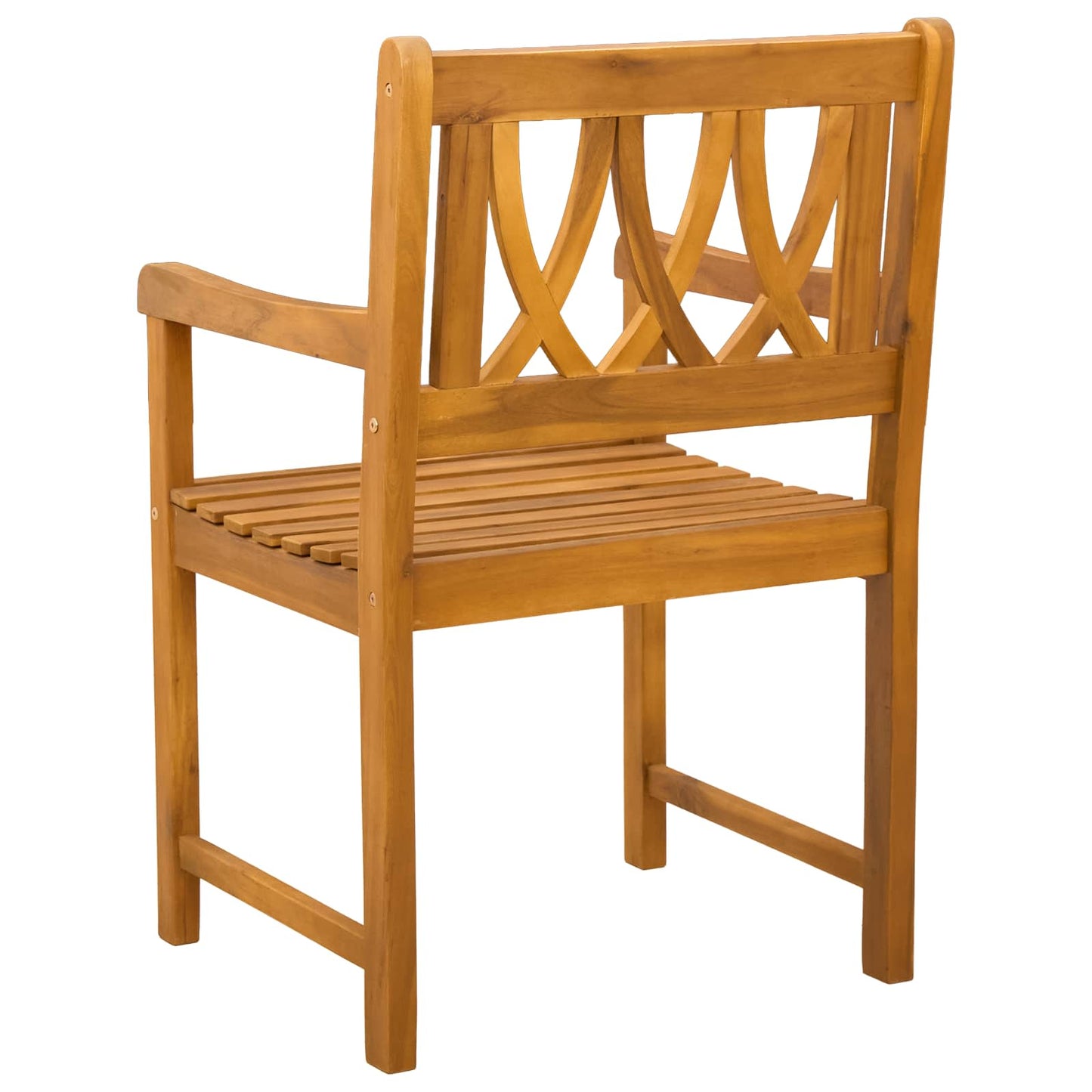 vidaXL Εξωτερικός πάγκος 6 pcs Φυσικό 56 x 55,5 x 90 εκ.