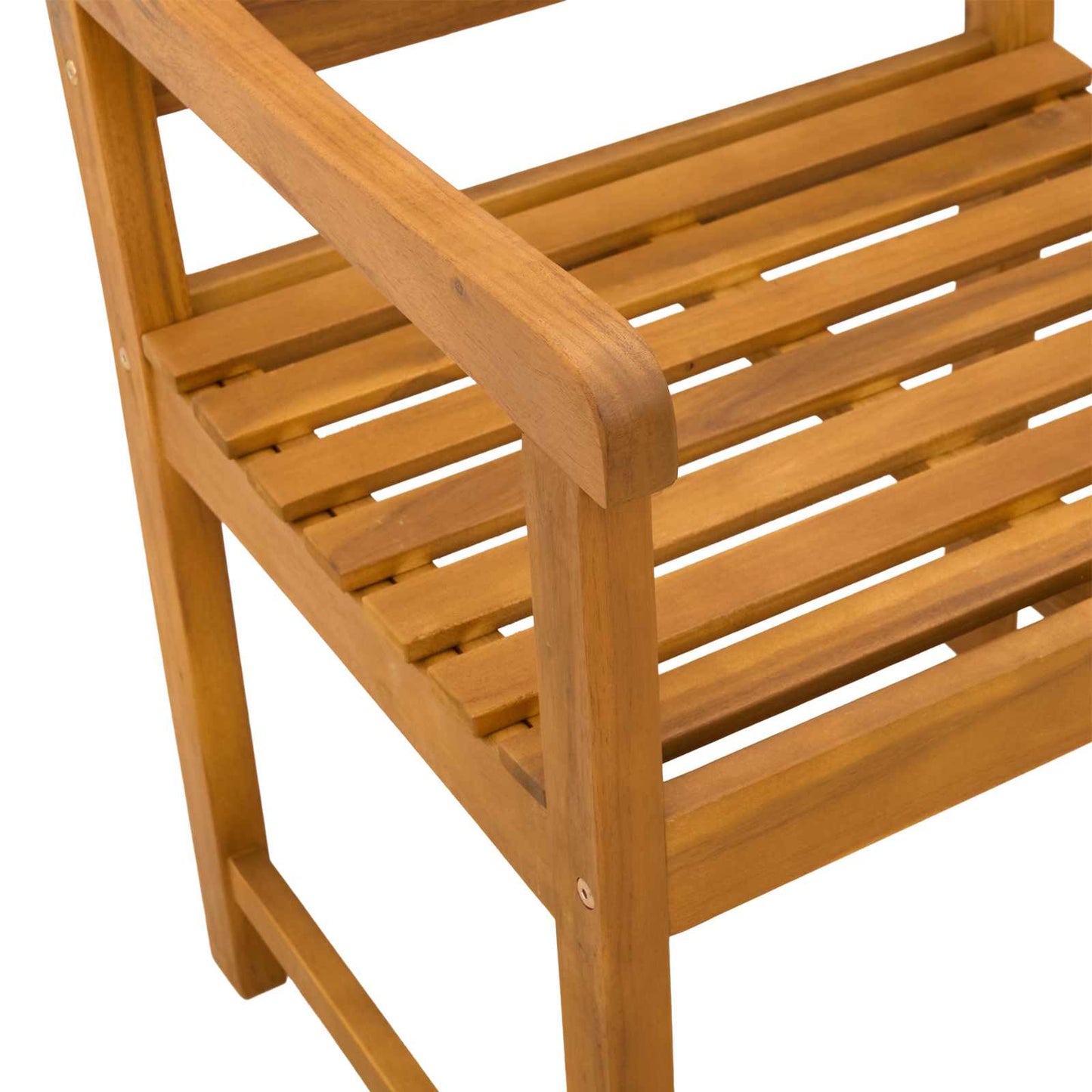 vidaXL Εξωτερικός πάγκος 8 pcs Φυσικό 56 x 55,5 x 90 εκ.