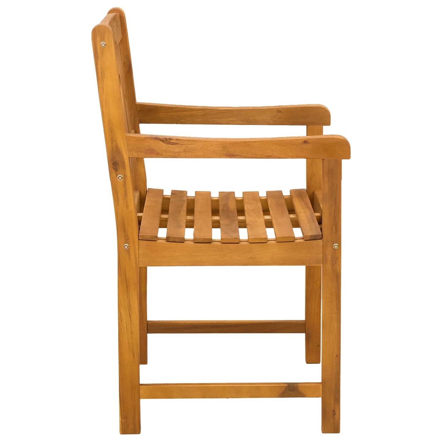 vidaXL Εξωτερικός πάγκος 4 pcs Φυσικό 56 x 55,5 x 90 εκ.