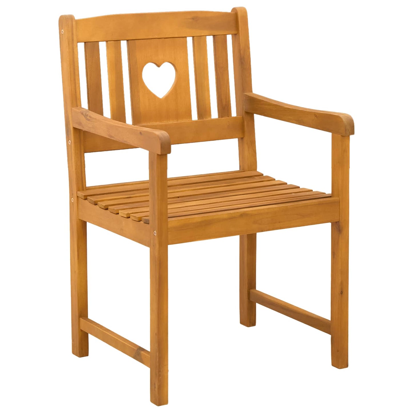 vidaXL Εξωτερικός πάγκος 6 pcs Φυσικό 56 x 55,5 x 90 εκ.