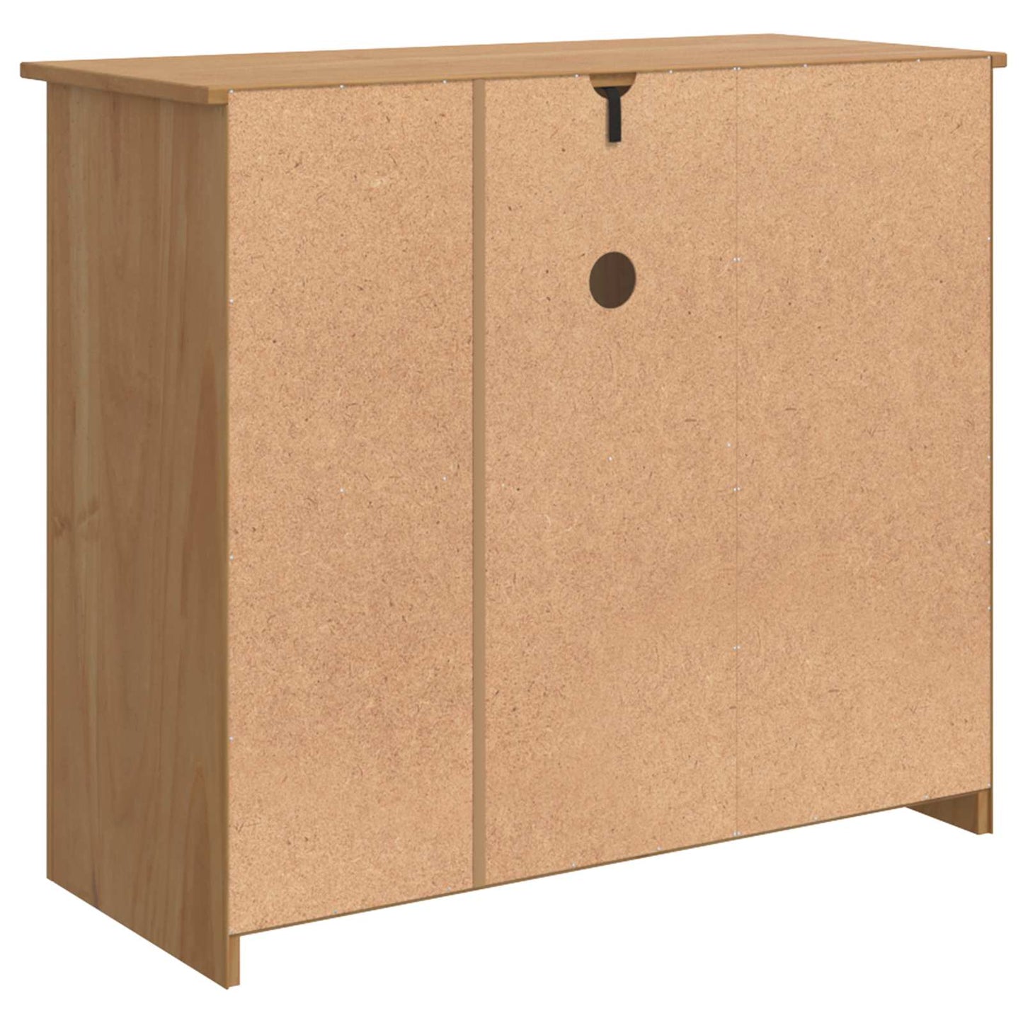 VidaXL Μικροκύματα Κονσόλα PANAMA Κερί Μέλι 99.5 x 44 x 86.5 εκ.