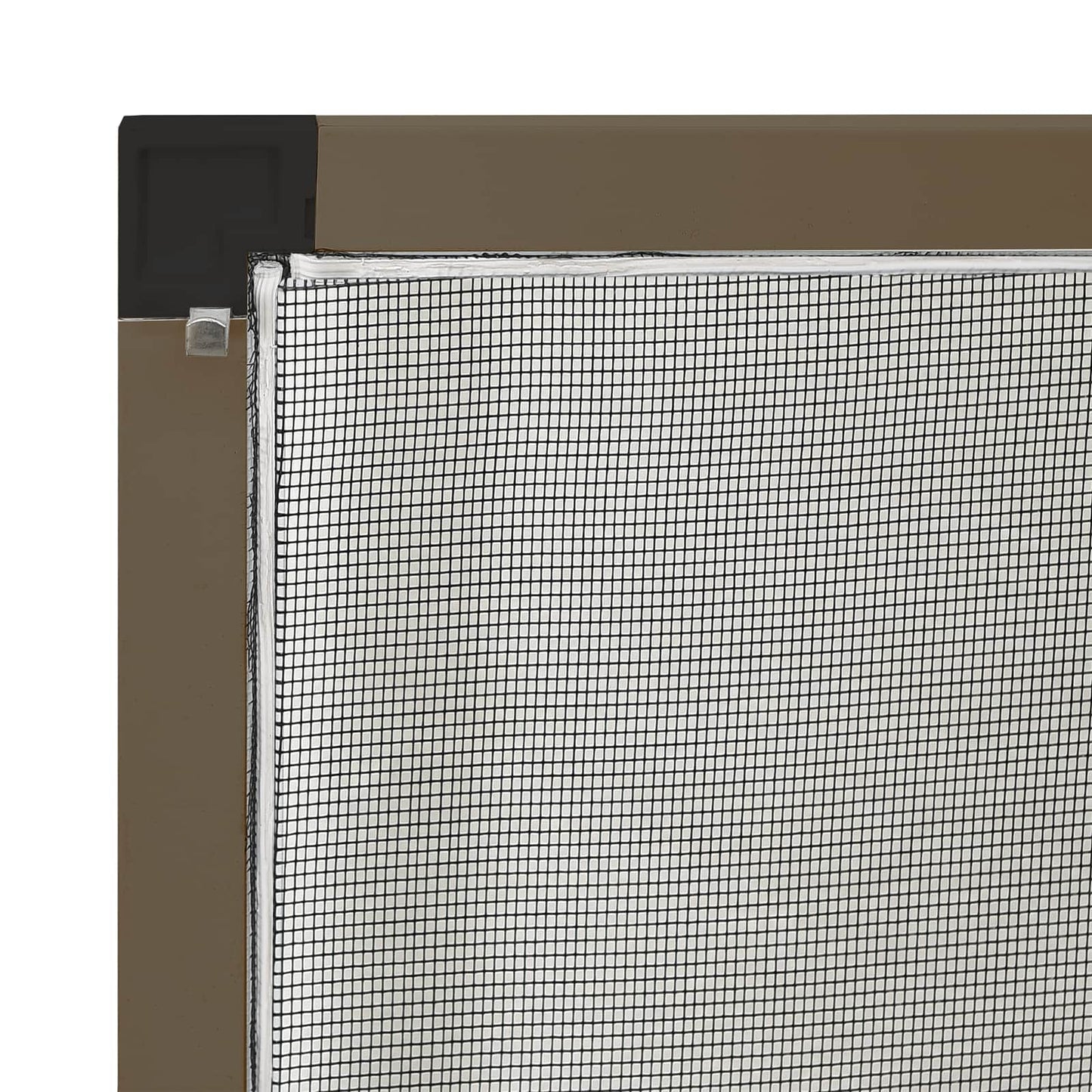 vidaXL Σκηνίδα Εντόμων Για Παράθυρα Καφέ 110 x 130 cm