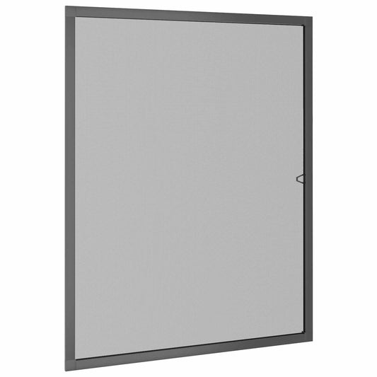 vidaXL Σκηνίδα Εντόμων Για Παράθυρα Ανθρακί 120 x 140 cm