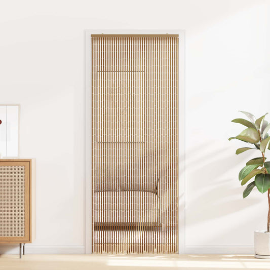 vidaXL Κουρτίνα Πόρτας για Έντομα πολύχρωμο 90 x 200 cm Μπαμπού