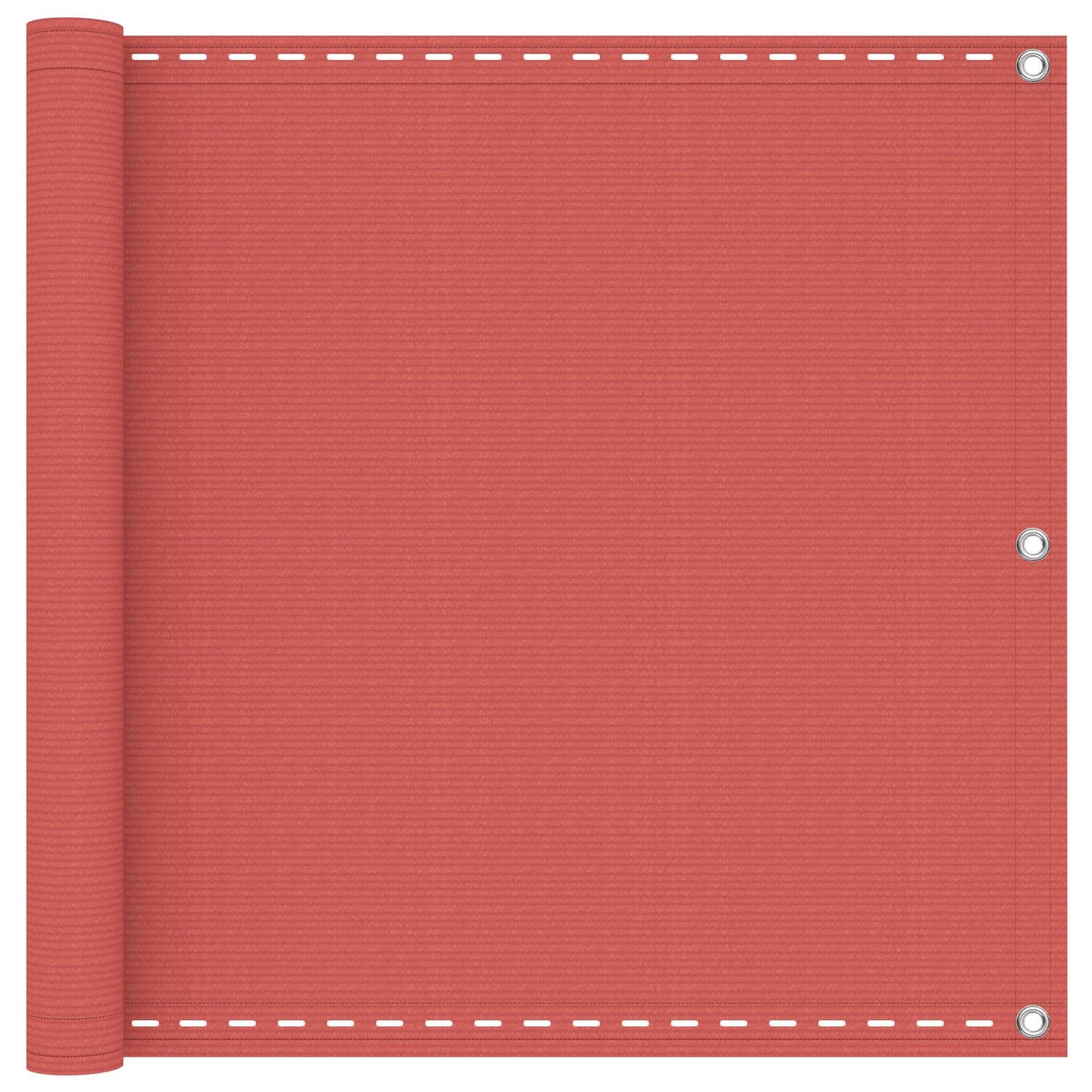 vidaXL Οθόνη Μπαλκονιού Ορθογώνιος 75 x 700 cm HDPE και Αλουμίνιο