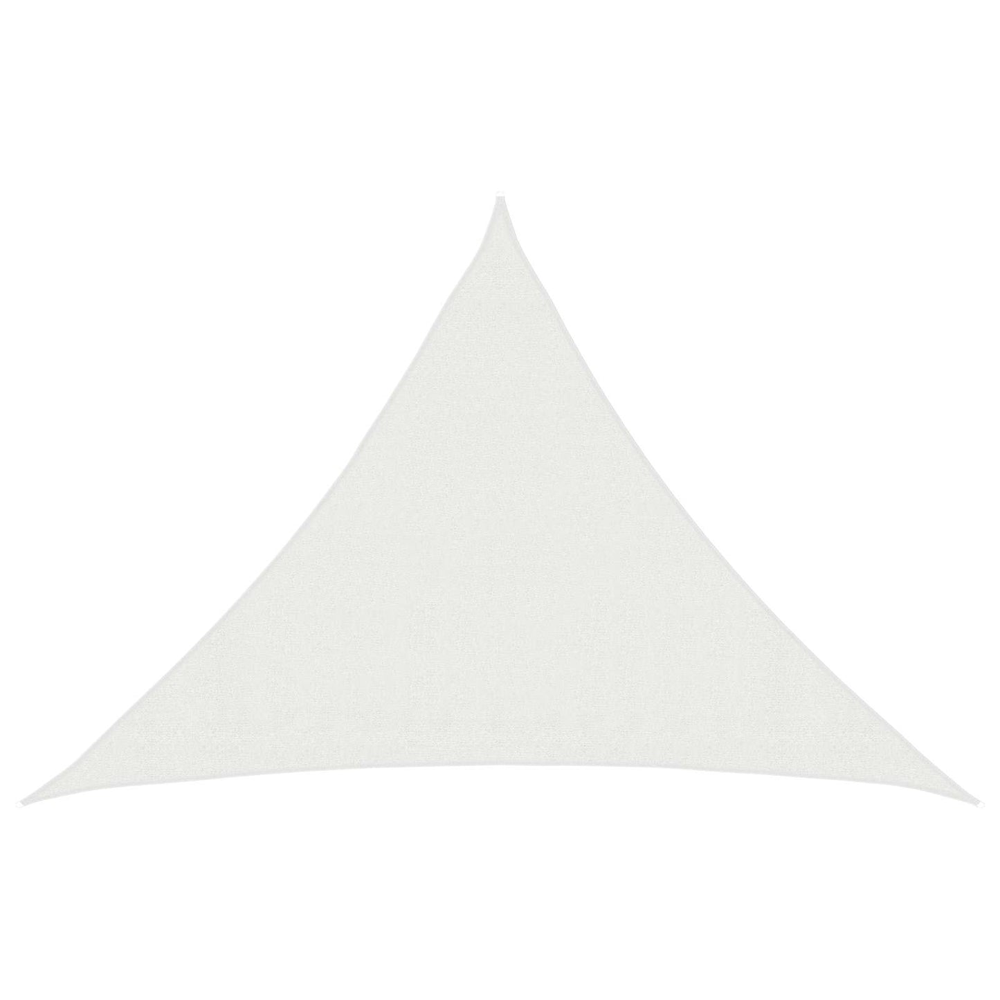 vidaXL Ικανότητα Σκίασης Τριγωνικός 7 x 5 x 5 μ HDPE Λευκό