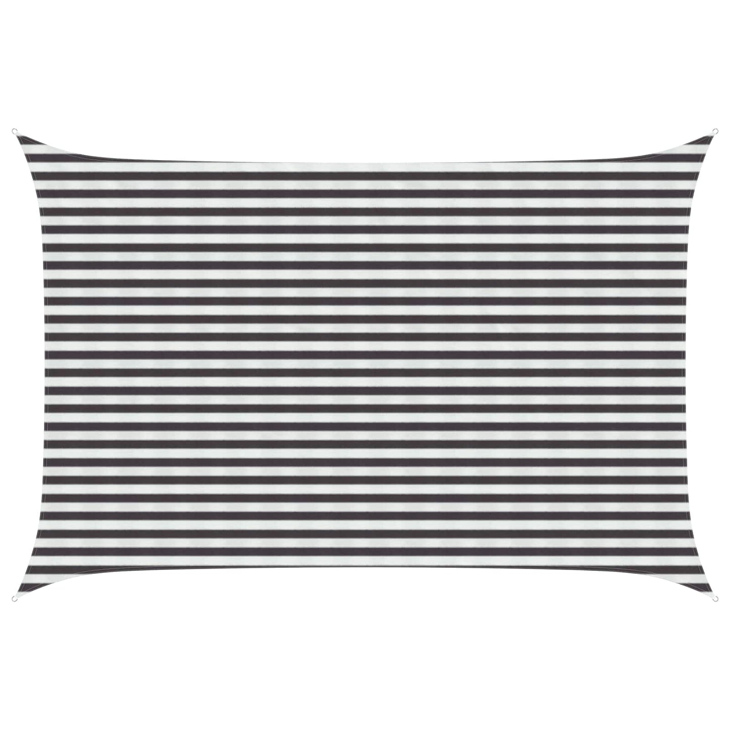 vidaXL Ικανότητα Σκίασης 3 x 4 m HDPE Ορθογώνιος Γκρι και Λευκό