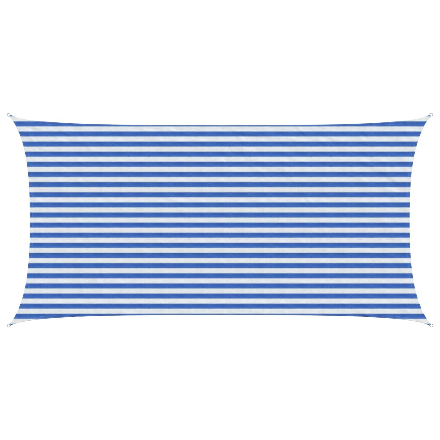 vidaXL Ικανότητα Σκίασης Μπλε και άσπρο 2,5 x 4,5 m HDPE