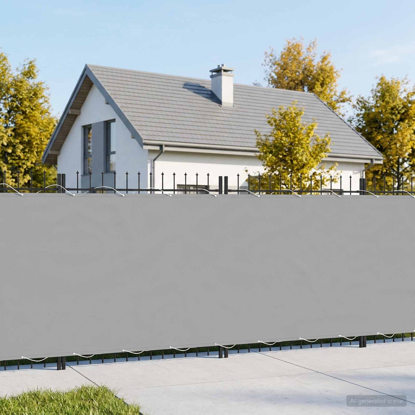 vidaXL Αδιάφανο σκίαστρο μπαλκονιού 150 x 700 cm