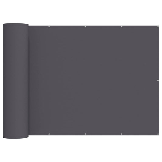 vidaXL Αδιάφανο σκίαστρο μπαλκονιού 150 x 300 cm