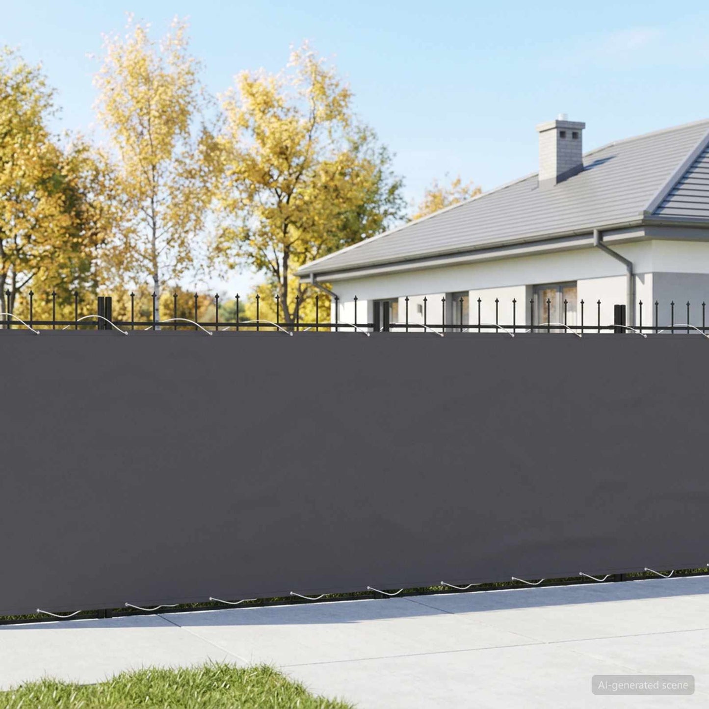 vidaXL Αδιάφανο σκίαστρο μπαλκονιού 200 x 300 cm