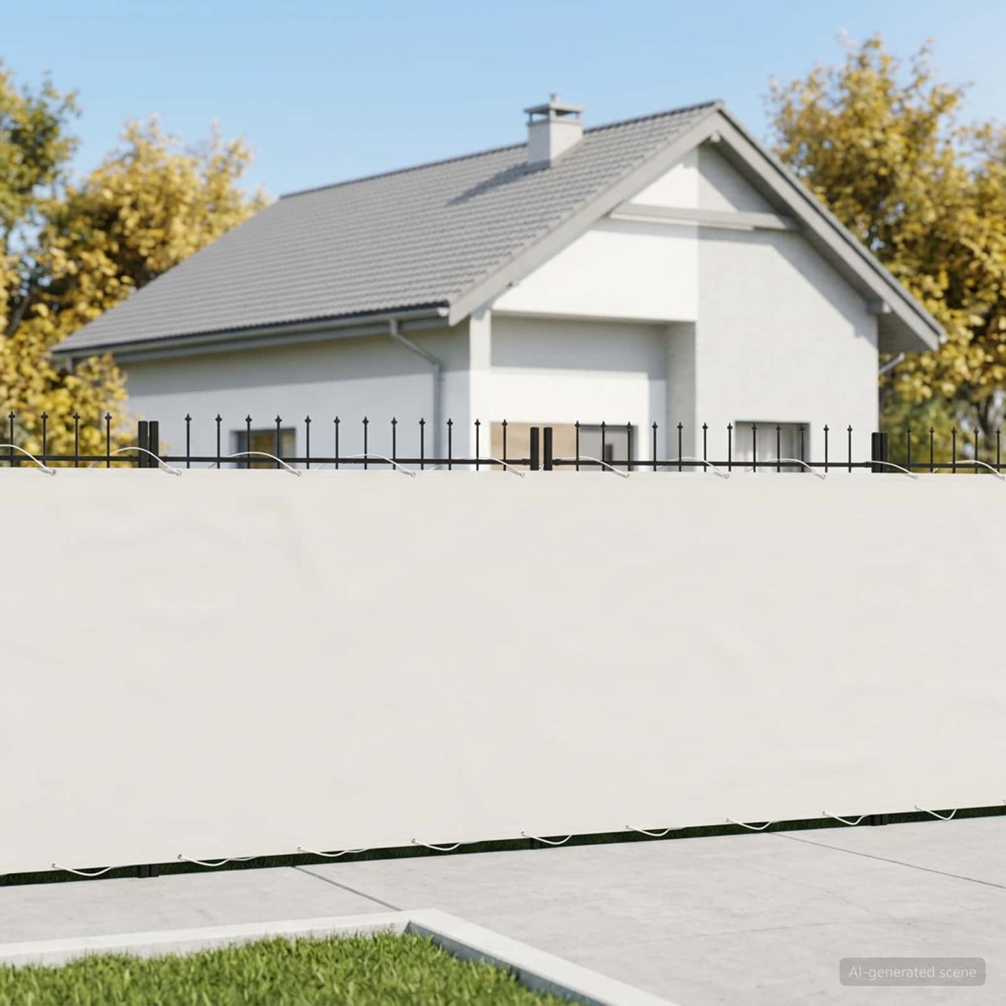 vidaXL Αδιάφανο σκίαστρο μπαλκονιού 150 x 1000 cm