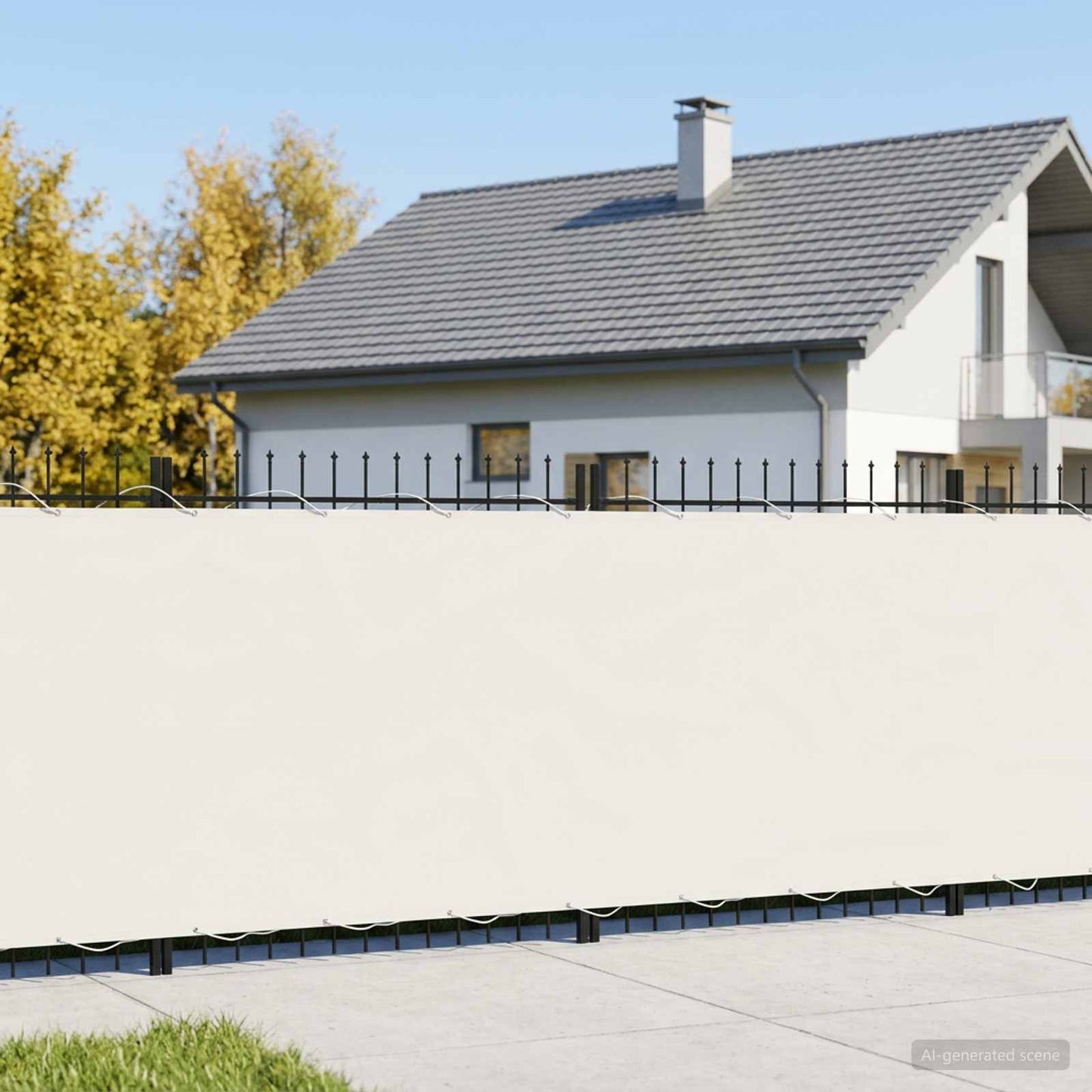 vidaXL Αδιάφανο σκίαστρο μπαλκονιού 200 x 300 cm