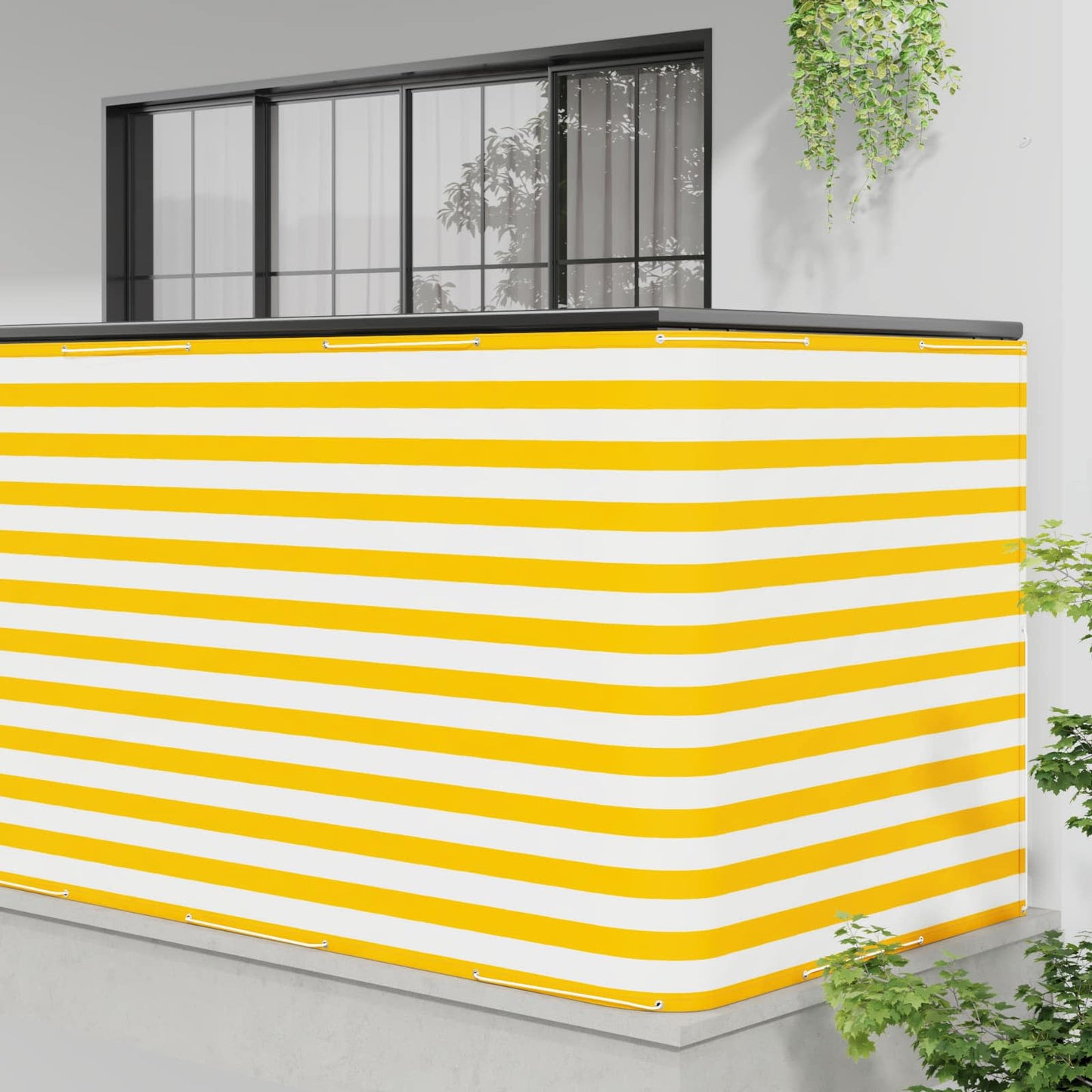 vidaXL Αδιάφανο σκίαστρο μπαλκονιού 150 x 500 cm