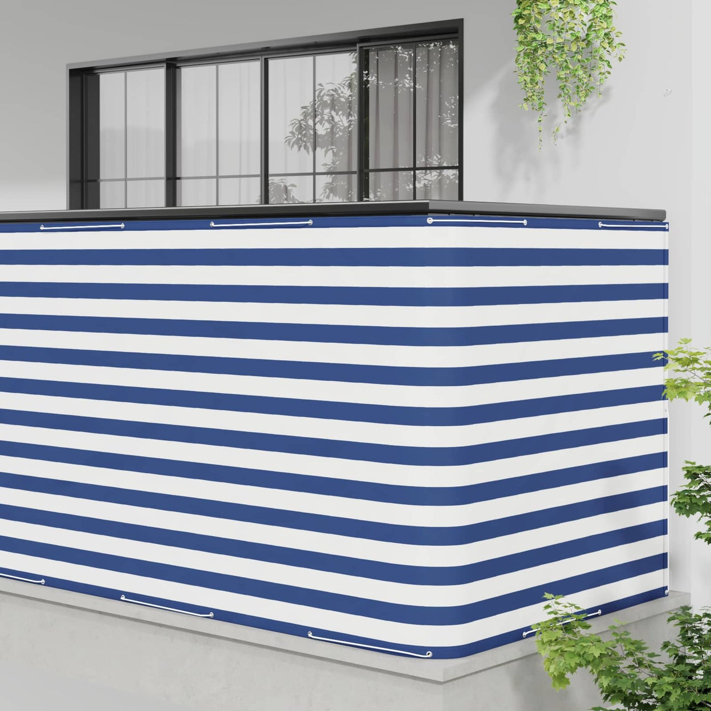 vidaXL Αδιάφανο σκίαστρο μπαλκονιού 150 x 600 cm