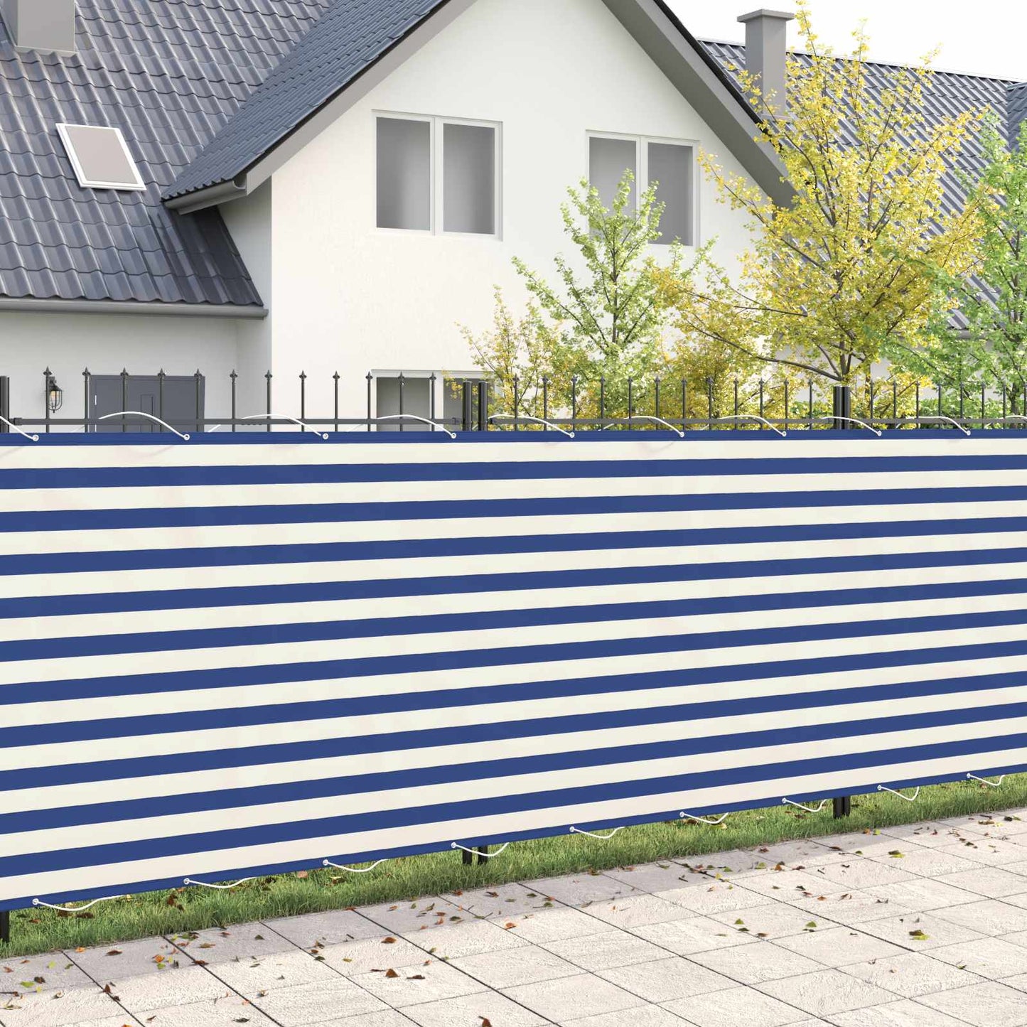 vidaXL Αδιάφανο σκίαστρο μπαλκονιού 180 x 600 cm