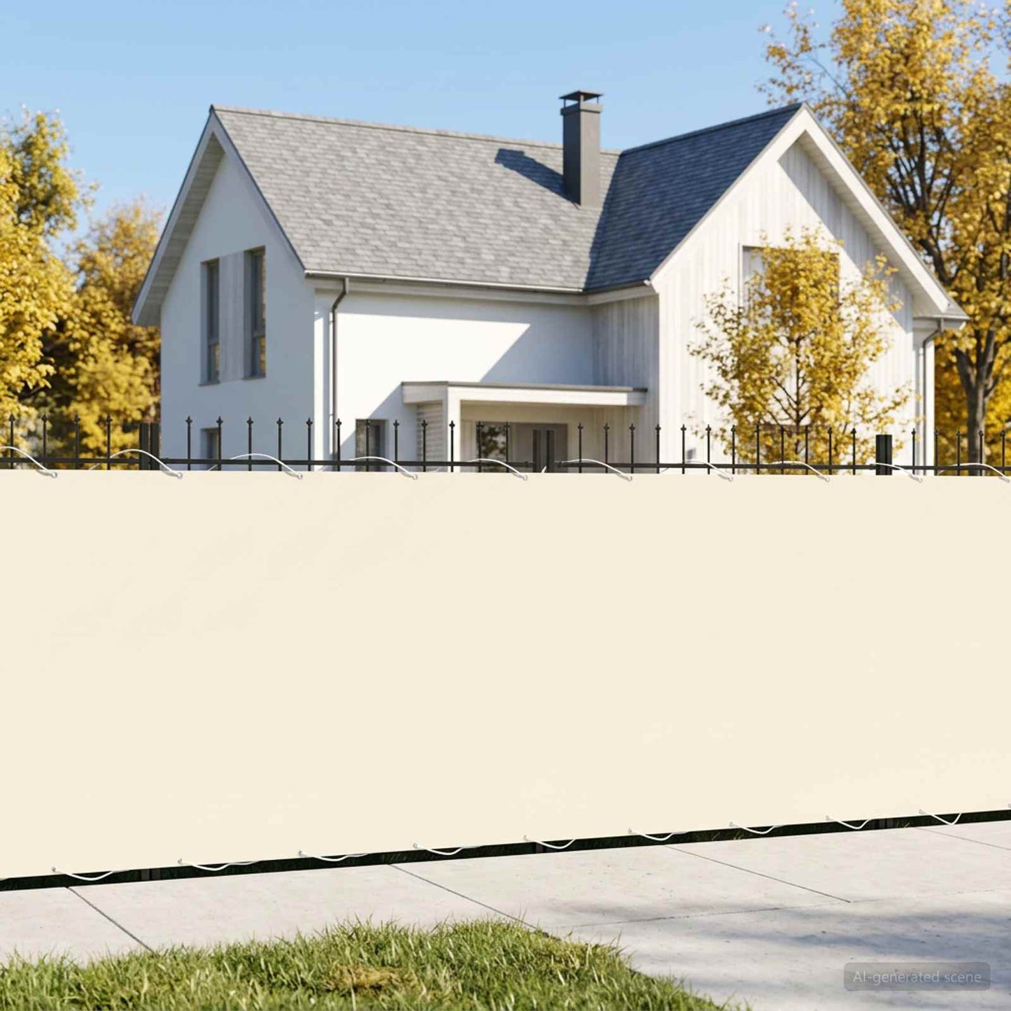 vidaXL Αδιάφανο σκίαστρο μπαλκονιού 150 x 700 cm