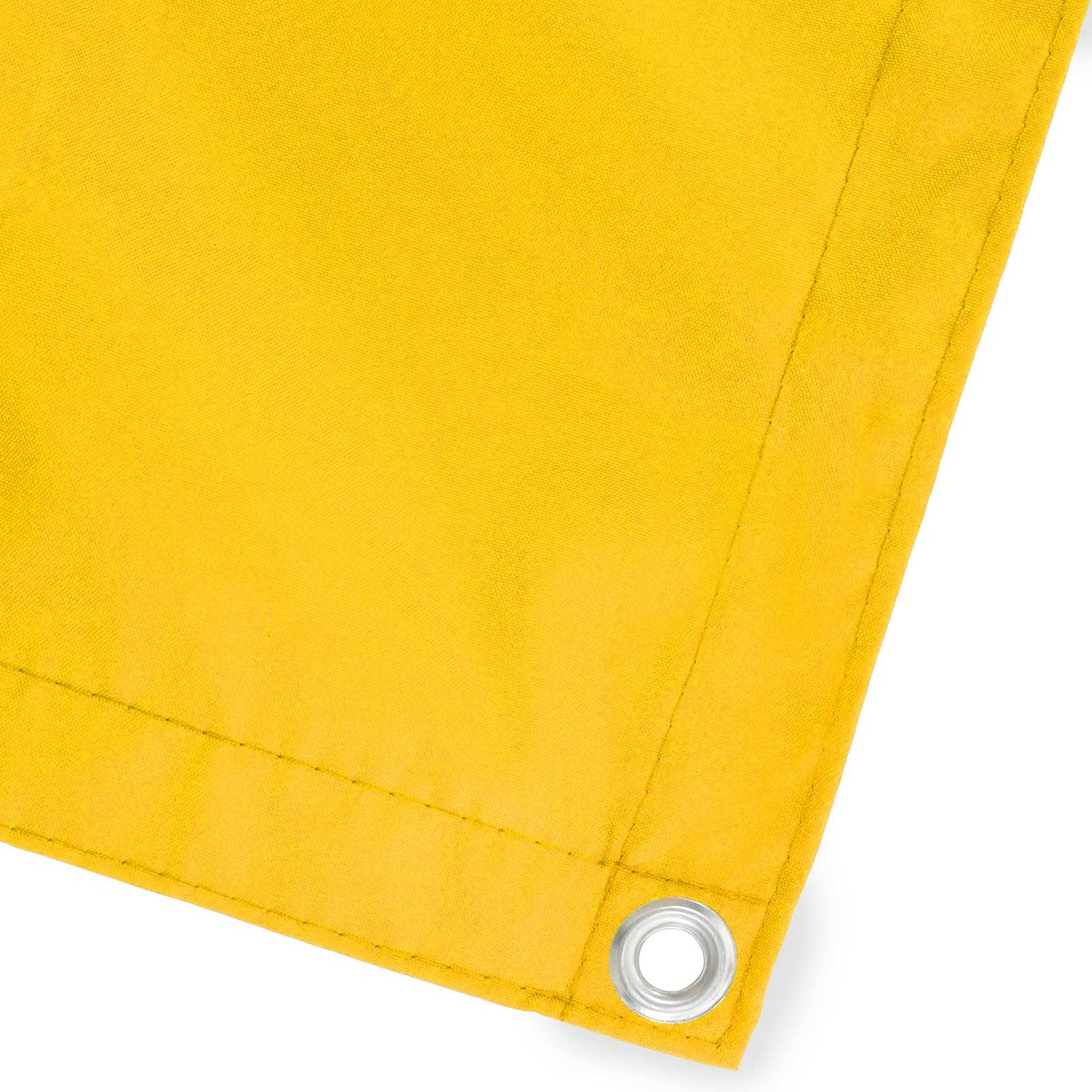 vidaXL Αδιάφανο σκίαστρο μπαλκονιού 200 x 400 cm Polyester Κίτρινο