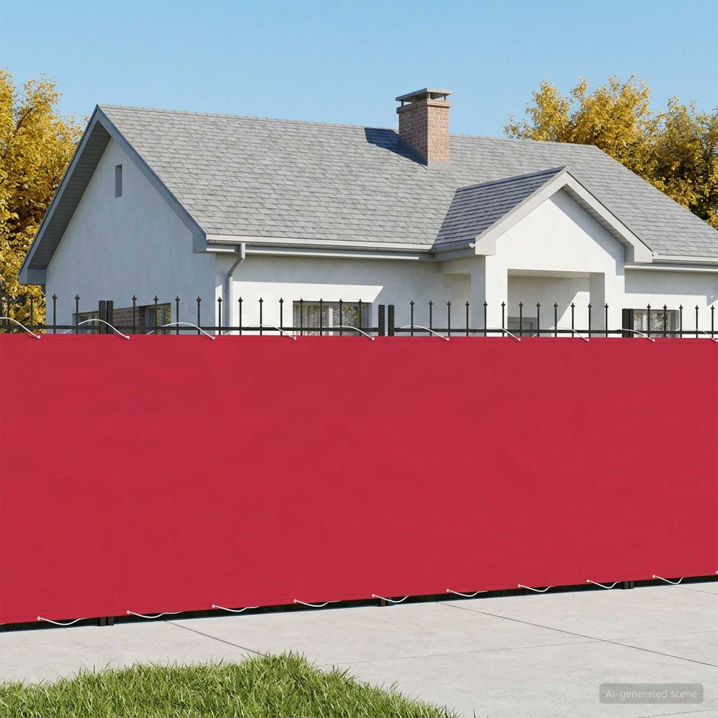 vidaXL Αδιάφανο σκίαστρο μπαλκονιού 150 x 300 cm