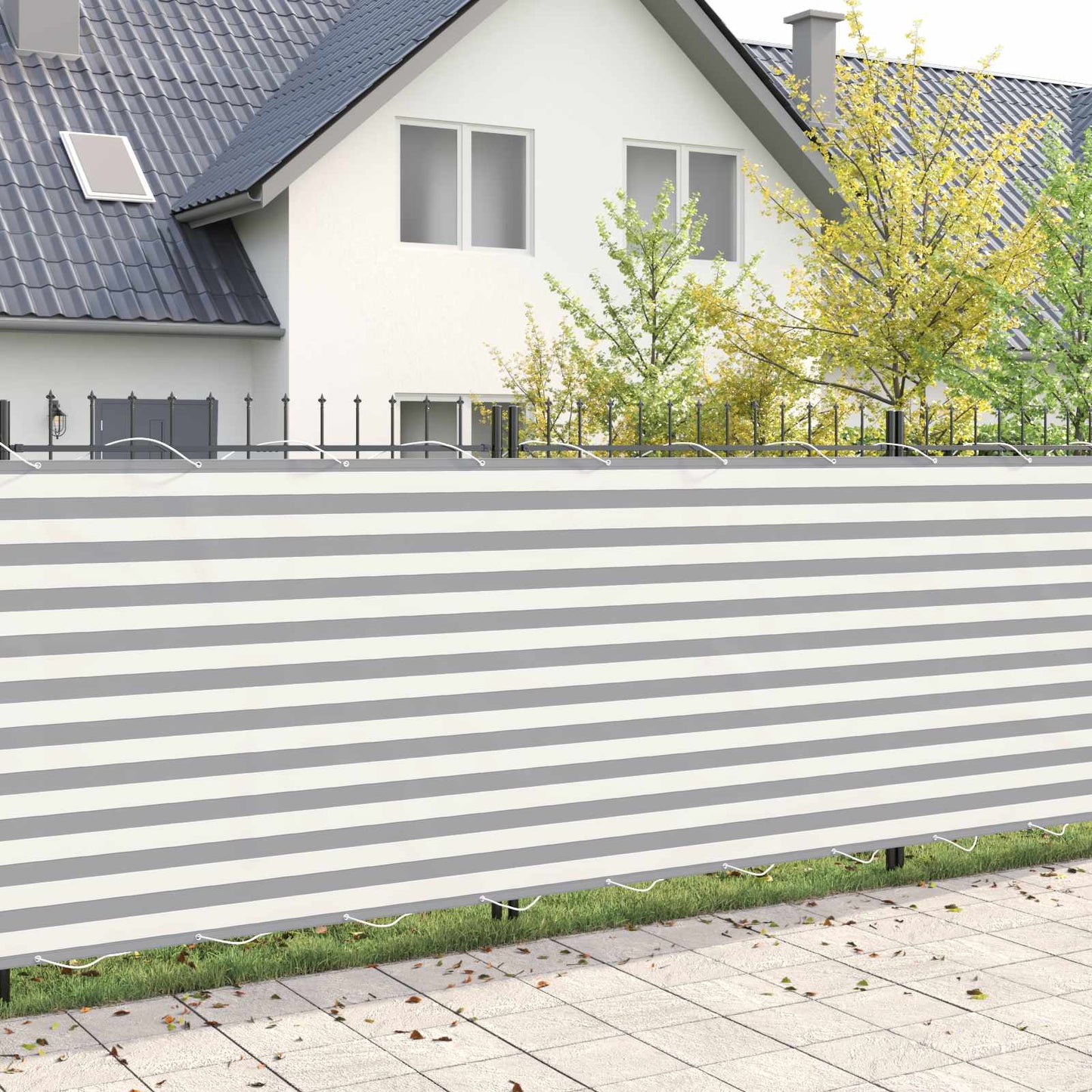 vidaXL Αδιάφανο σκίαστρο μπαλκονιού 150 x 600 cm