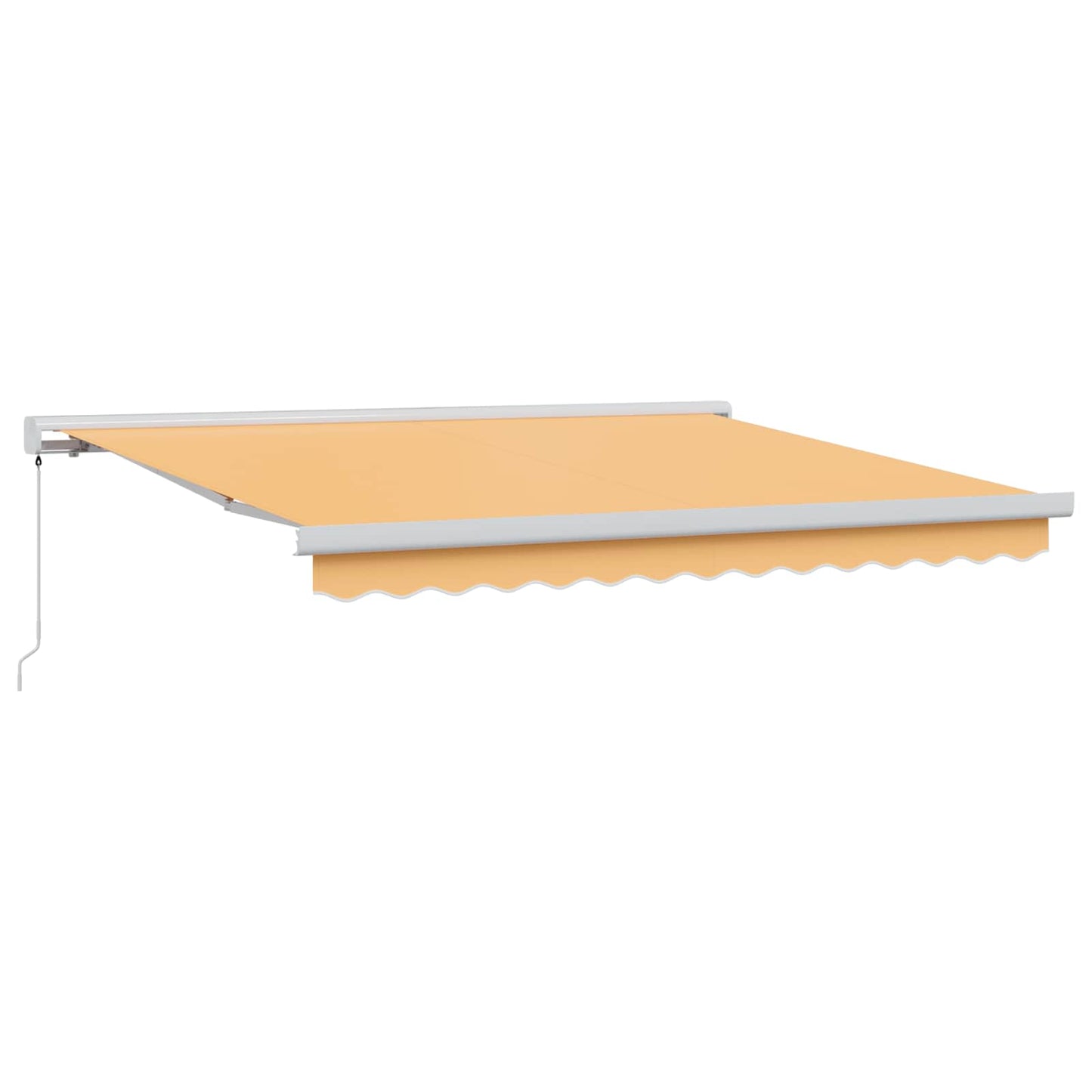 vidaXL Αναδιπλούμενη τέντα Άμμος 450 x 300 εκ Καμβάς και Αλουμίνιο