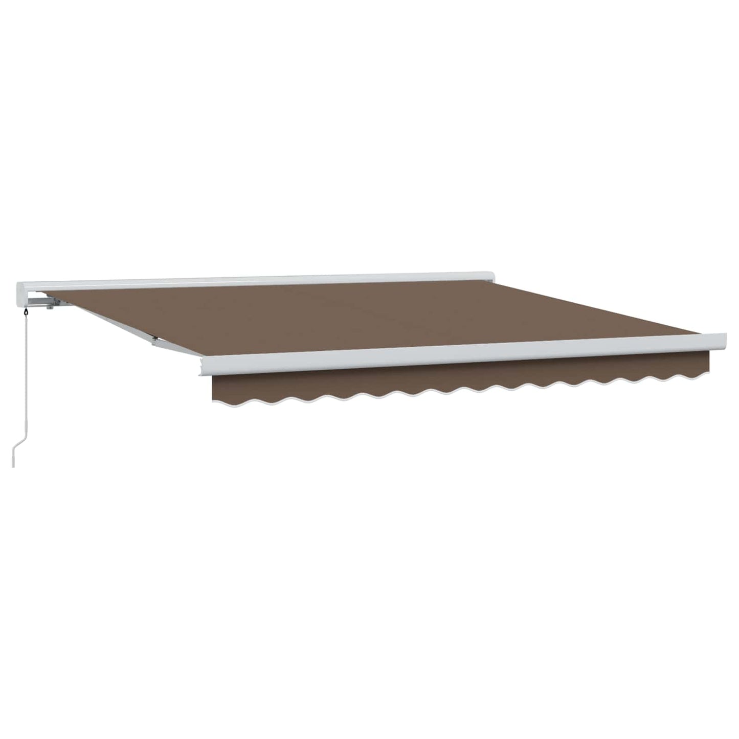 vidaXL Αναδιπλούμενη τέντα Taupe 450 x 300 εκ Καμβάς και Αλουμίνιο