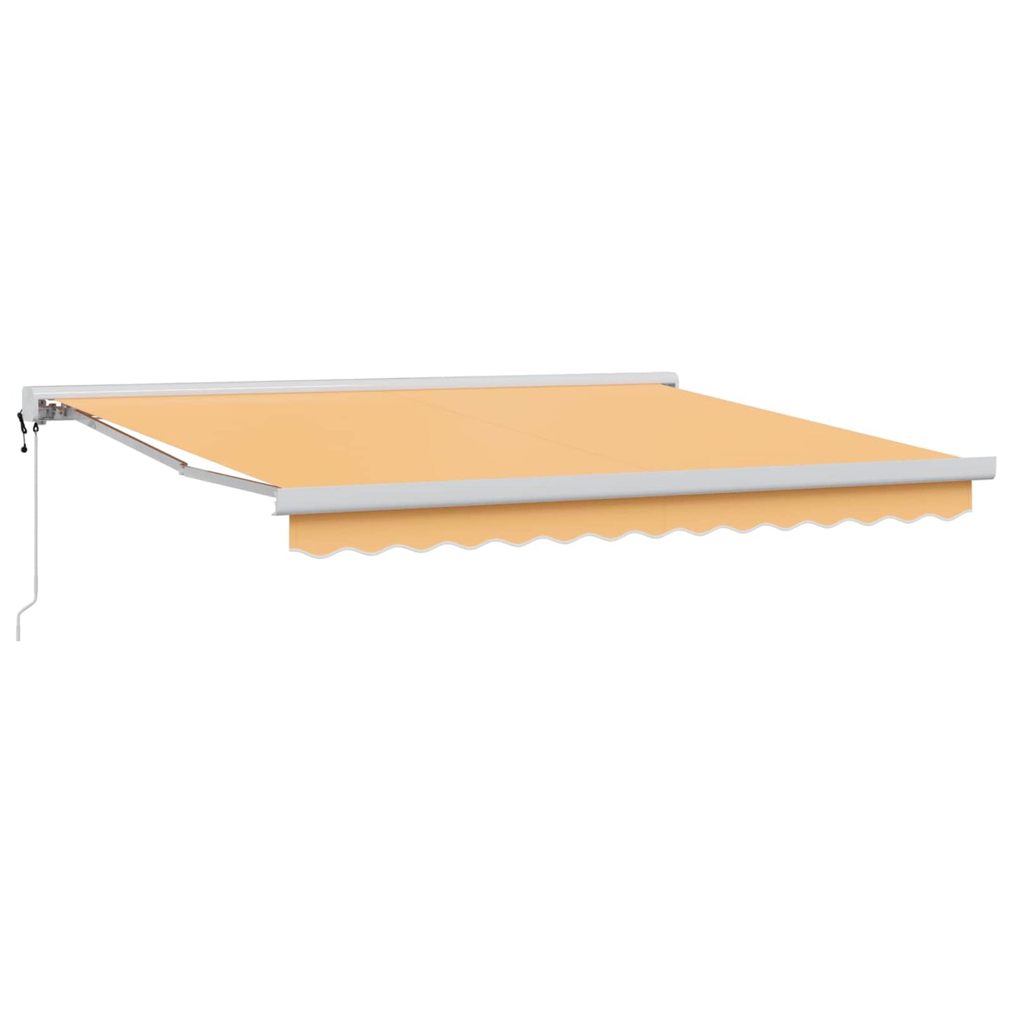 vidaXL Αναδιπλούμενη τέντα Άμμος 450 x 300 εκ Ύφασμα και Μέταλλο