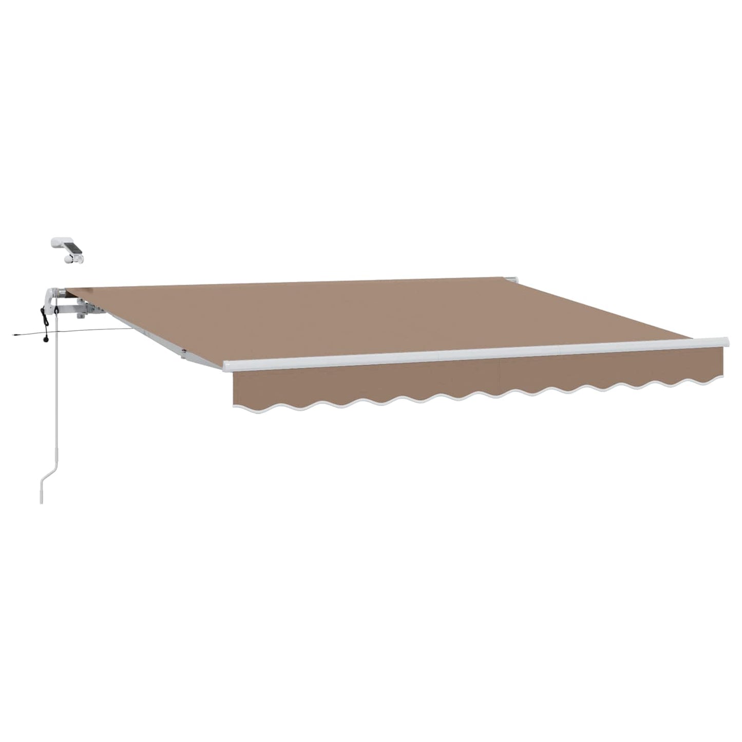 vidaXL Αναδιπλούμενη τέντα Taupe 600 x 300 εκ Πολυεστέρας