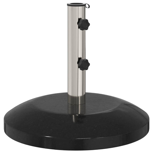 vidaXL Βάση παρασόλ για στύλους 40-50 χιλιοστών 26.75 kg Μαύρο