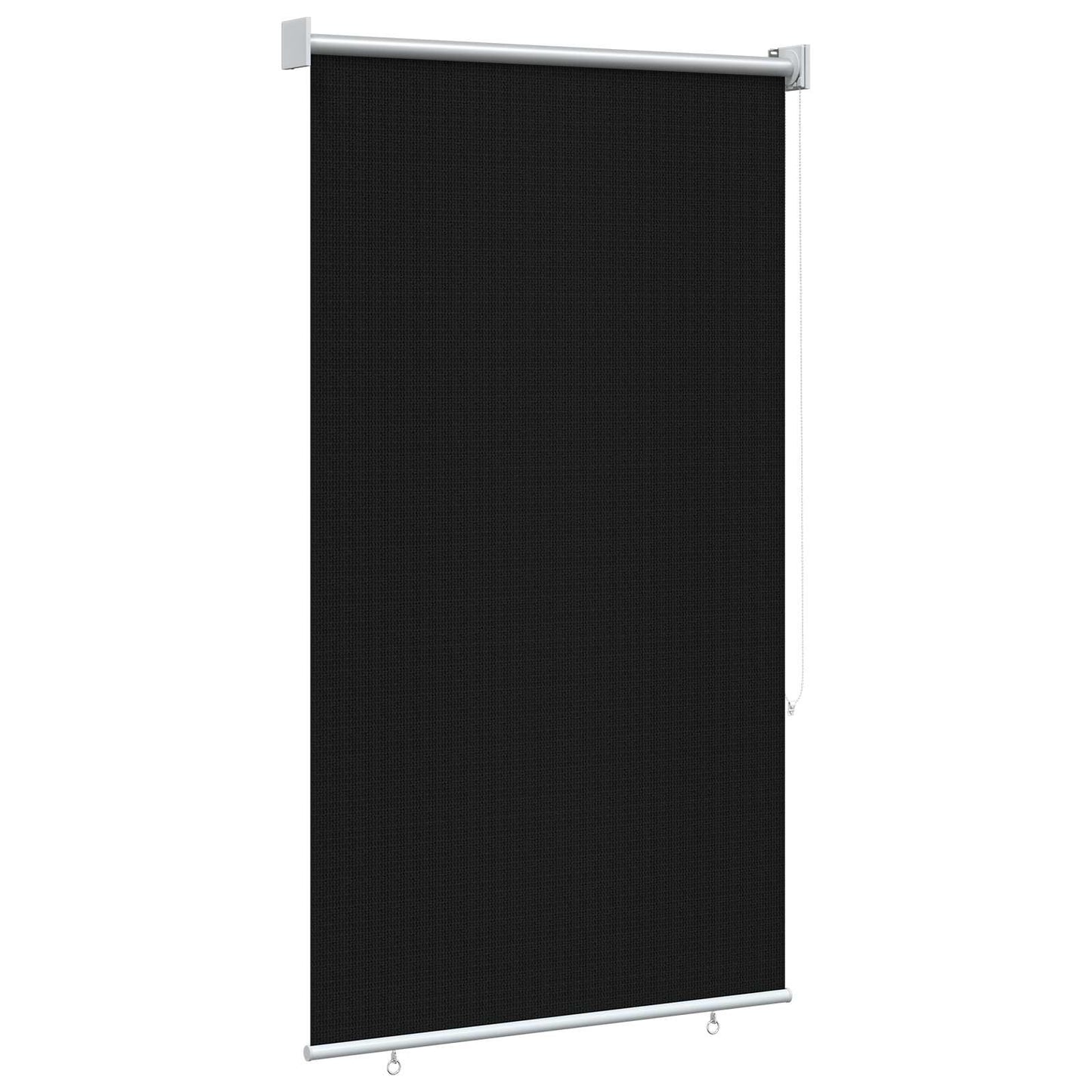 vidaXL Ρολό Εξωτερικού Χώρου 90% Φραγμός UV Μαύρο 80 x 230 cm HDPE