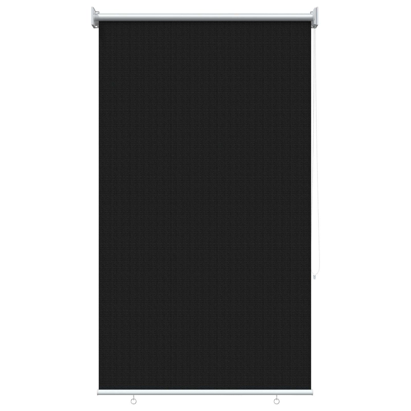 vidaXL Ρολό Εξωτερικού Χώρου 90% Φραγμός UV Μαύρο 80 x 230 cm HDPE