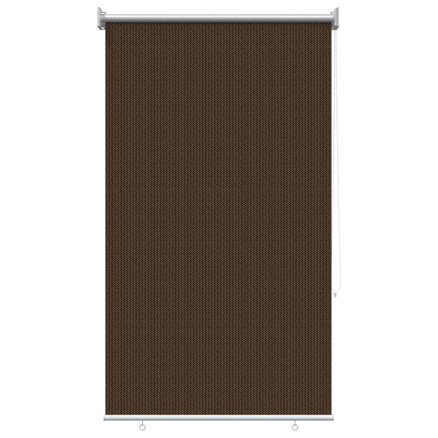 vidaXL Ρολό Εξωτερικού Χώρου 90% Φραγμός UV Καφέ 80 x 140 cm HDPE