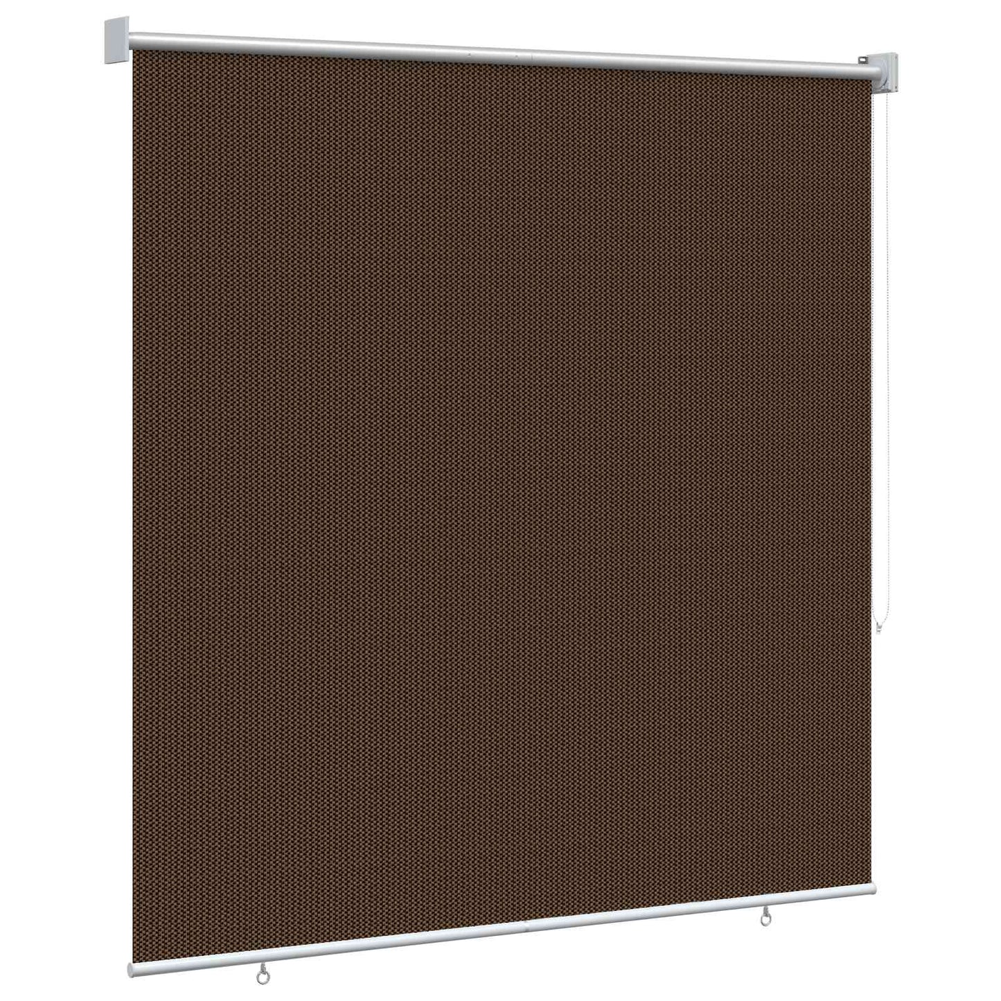 vidaXL Ρολό Εξωτερικού Χώρου 90% Φραγμός UV Καφέ 120 x 230 cm HDPE